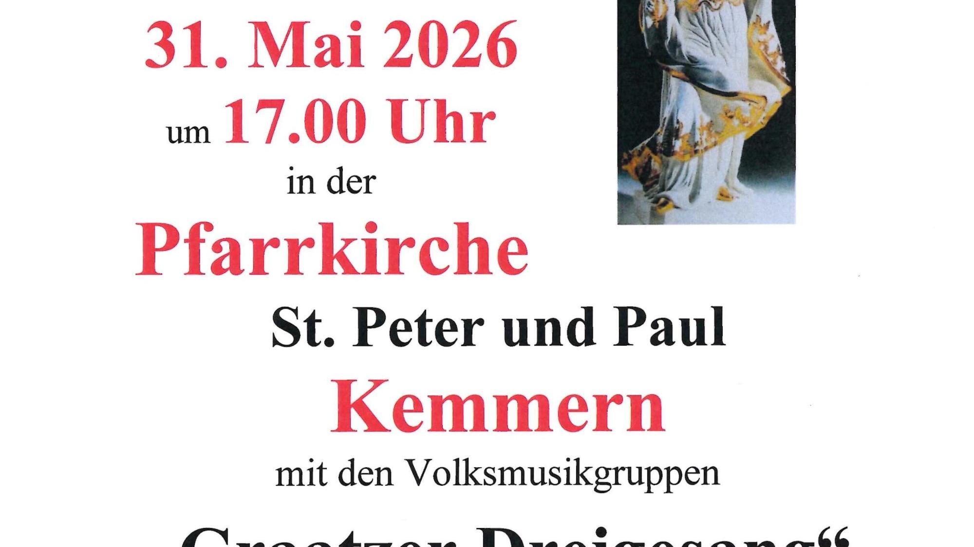 fränkisches Mariensingen Kemmärä Kuckuck
