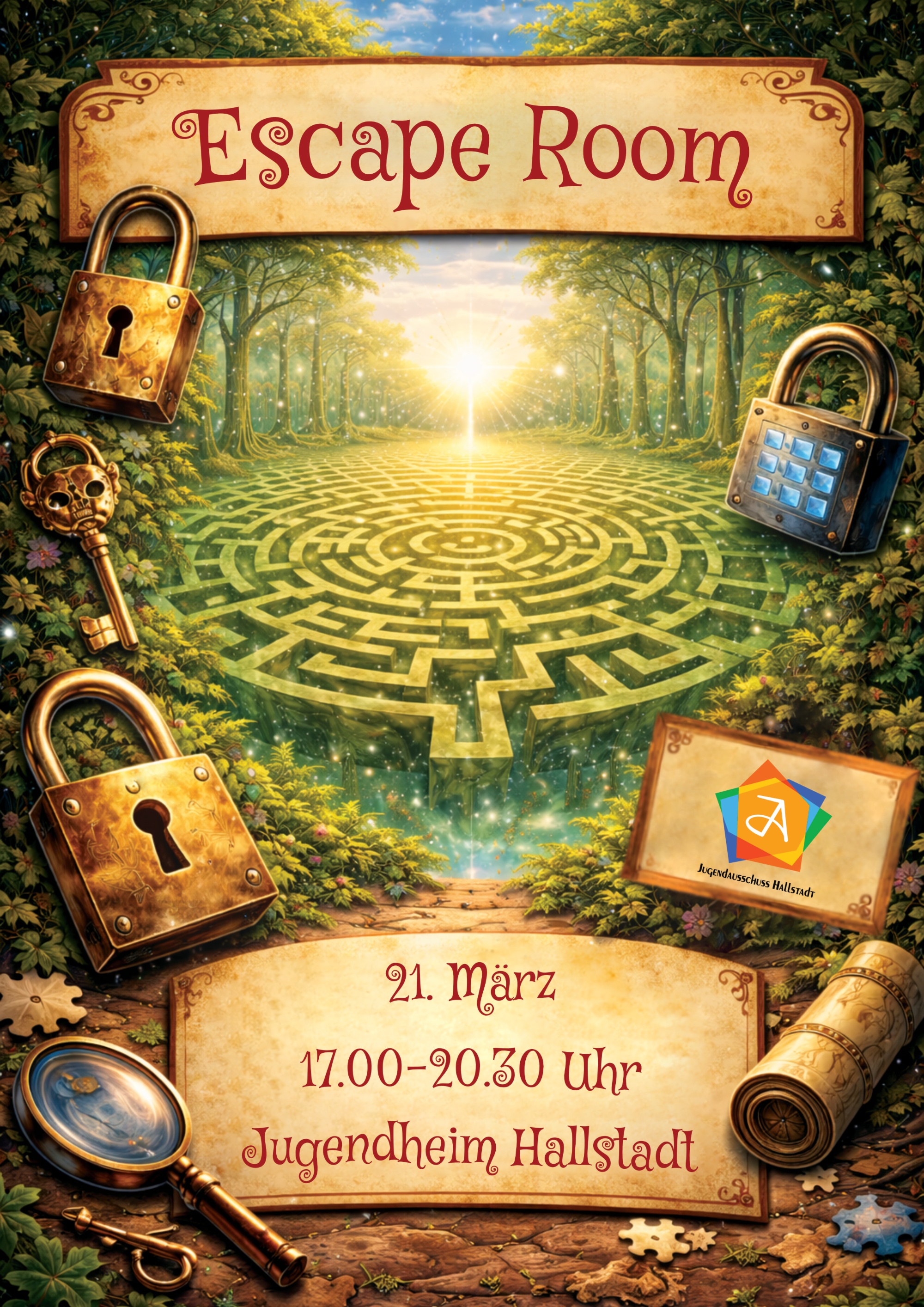 Escaperoom_Plakat Escape Room Plakat