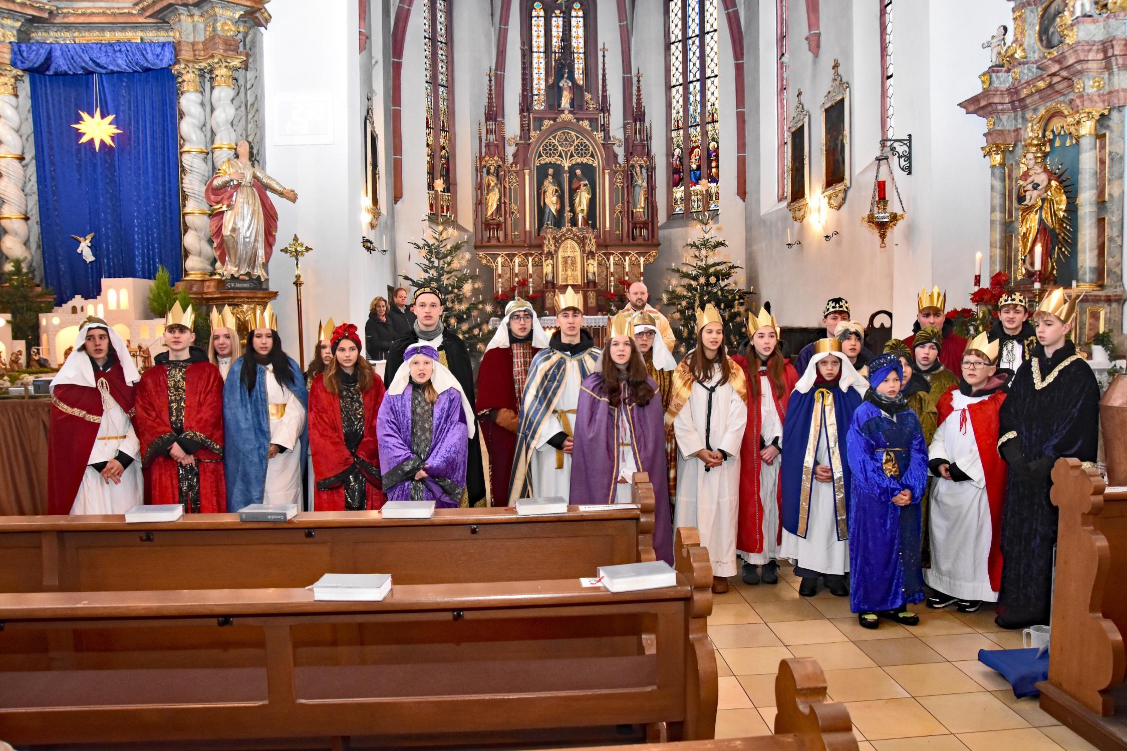 Friedensspruch aller Sternsinger