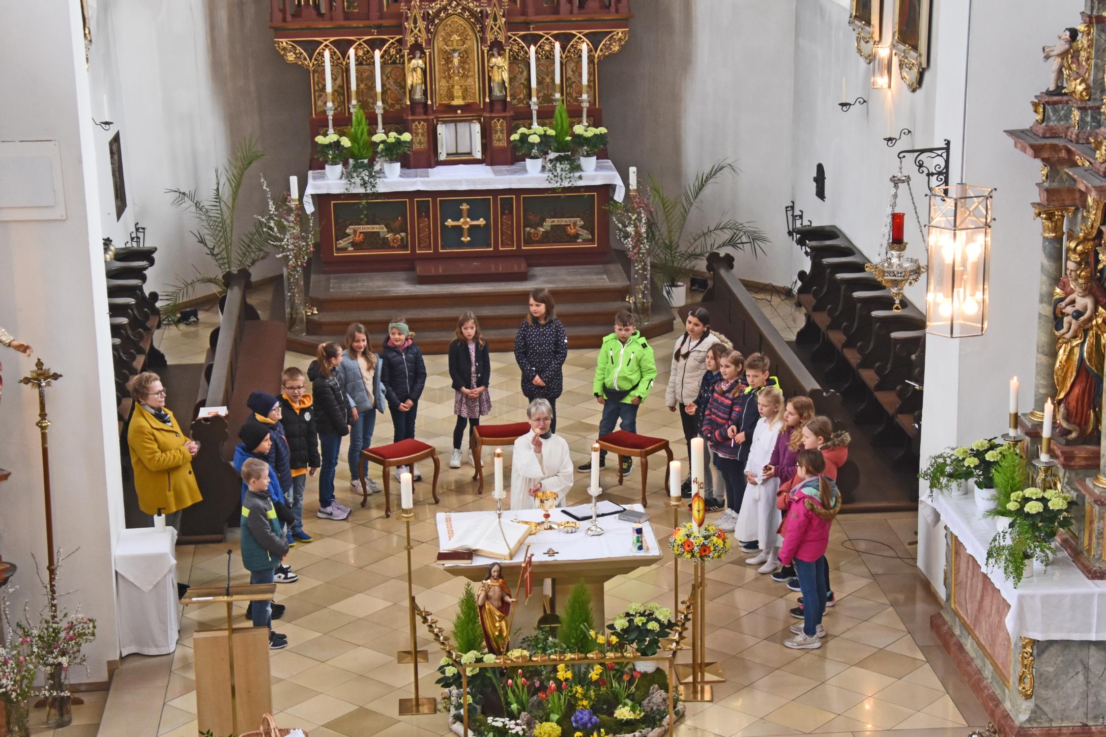 Dankandacht zur Kommunion