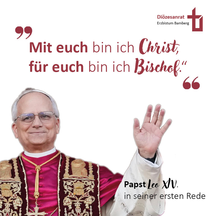 Diözesanrat Verkündigung Papst Leo XIV.