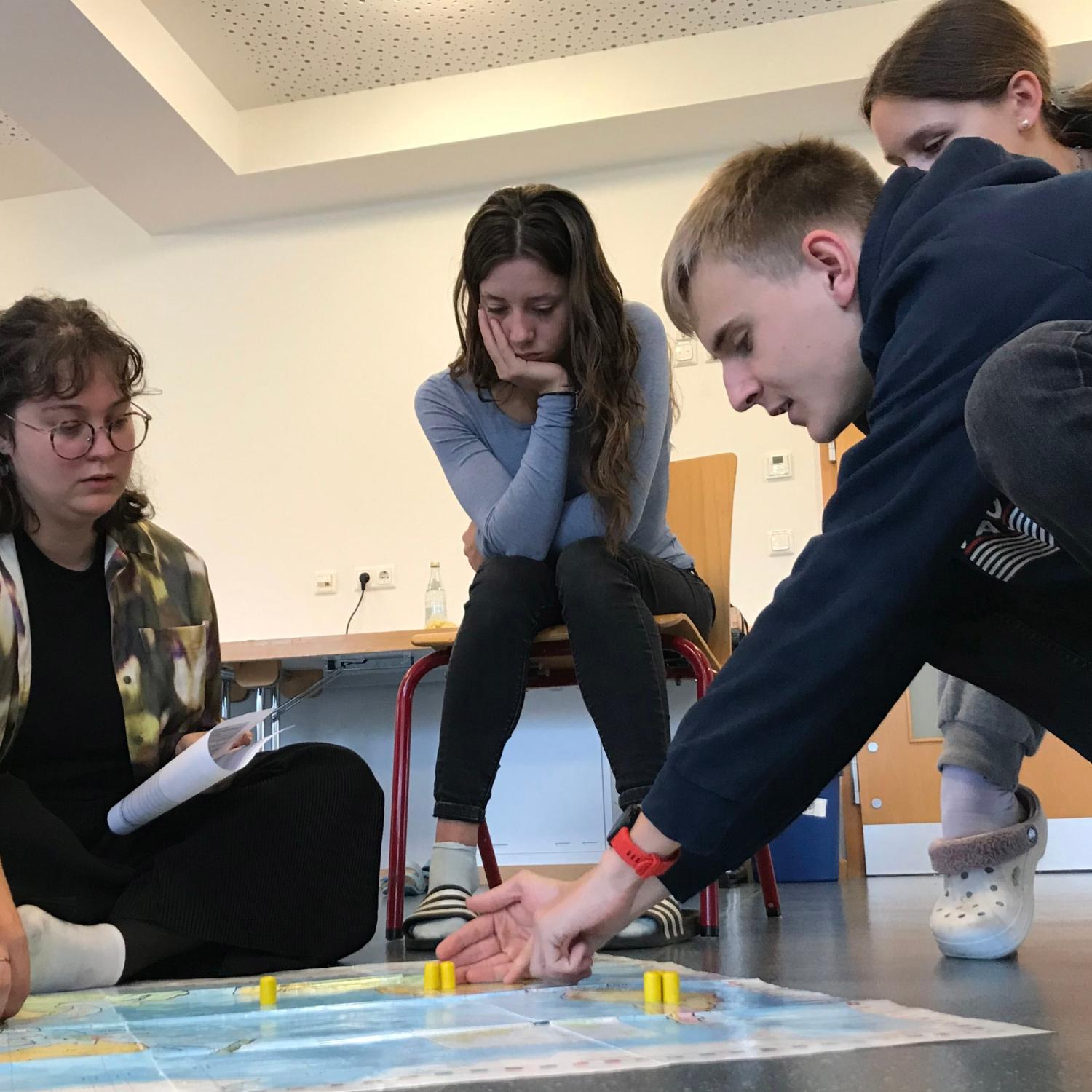 FSJ-Jahrgang 2024/2025 bei einem Bildungsseminar