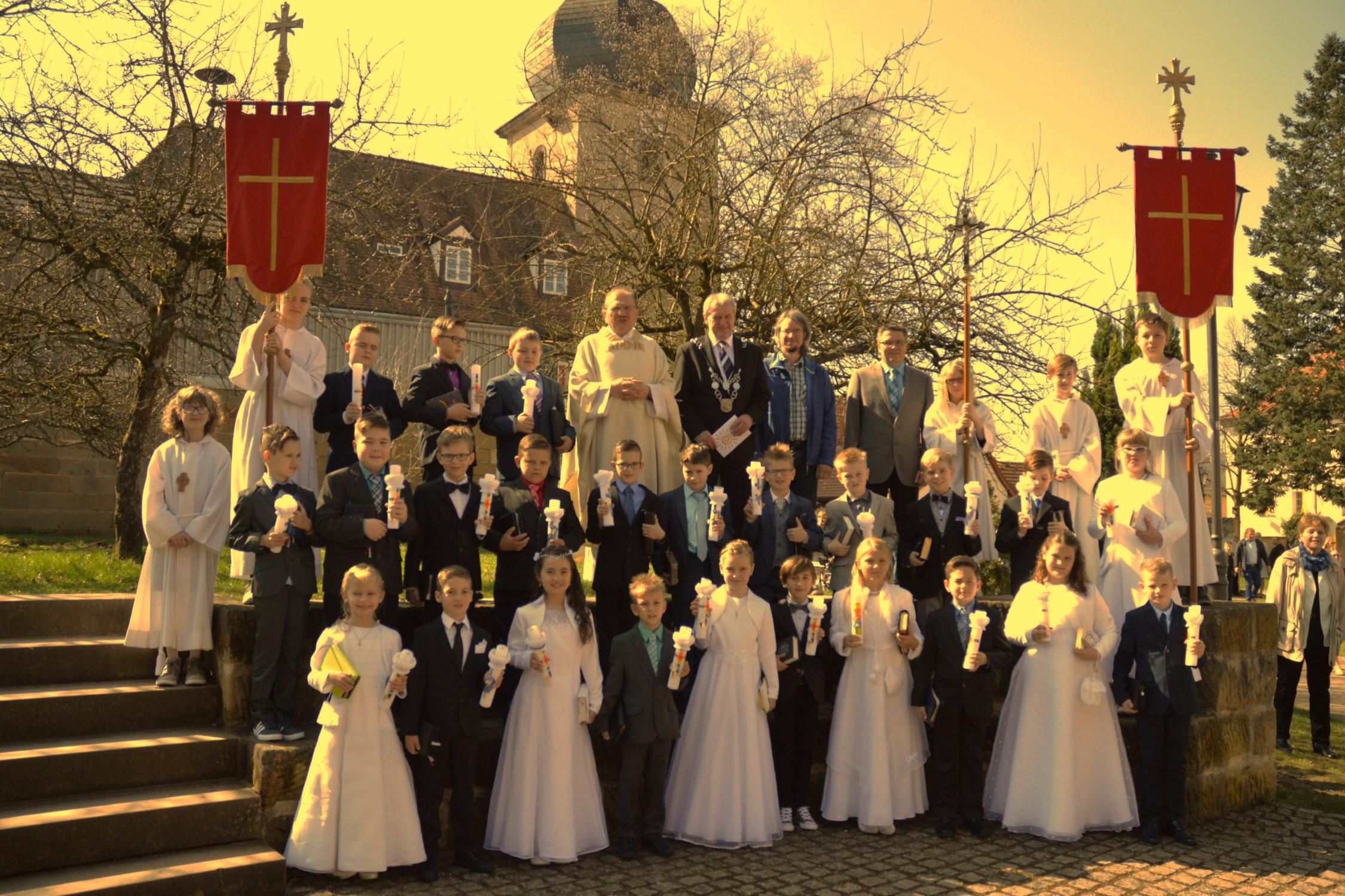 Feier der Hl. Erstkommunion 2018