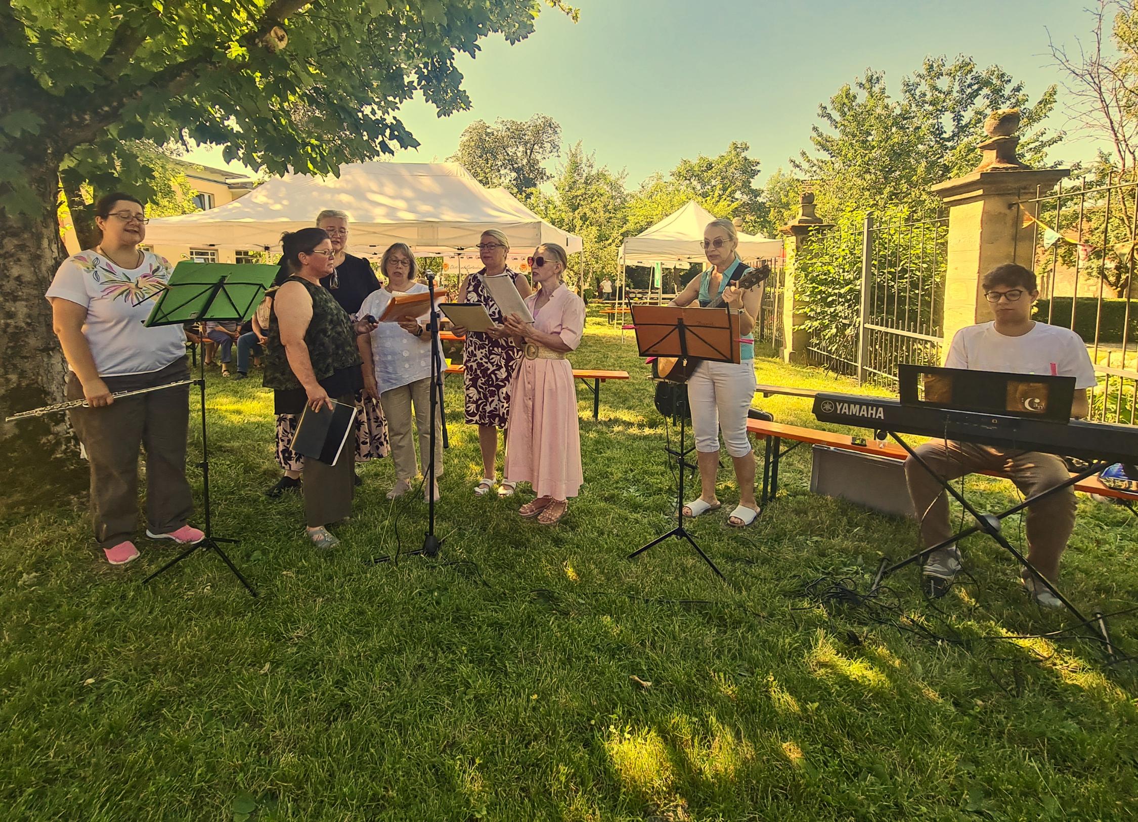 Kirchenband „Rita und Friend“
