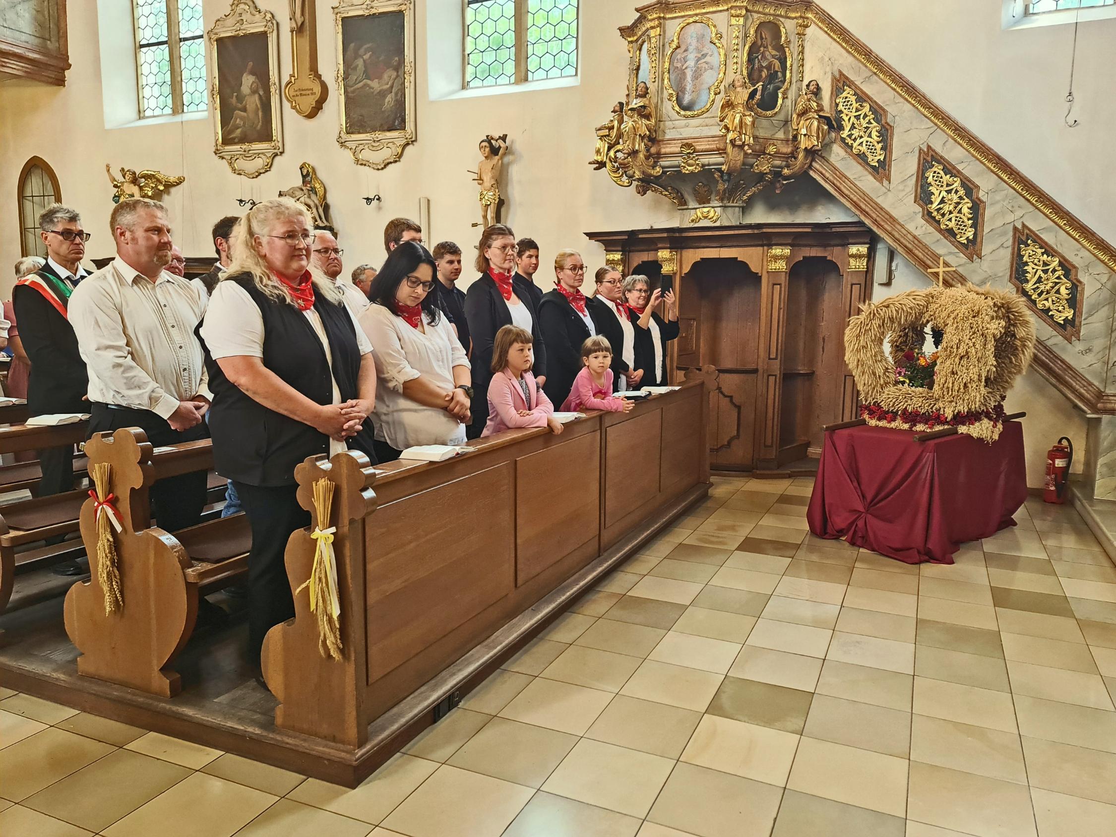 Mitglieder vom BBV Ortsverband Rattelsdorf