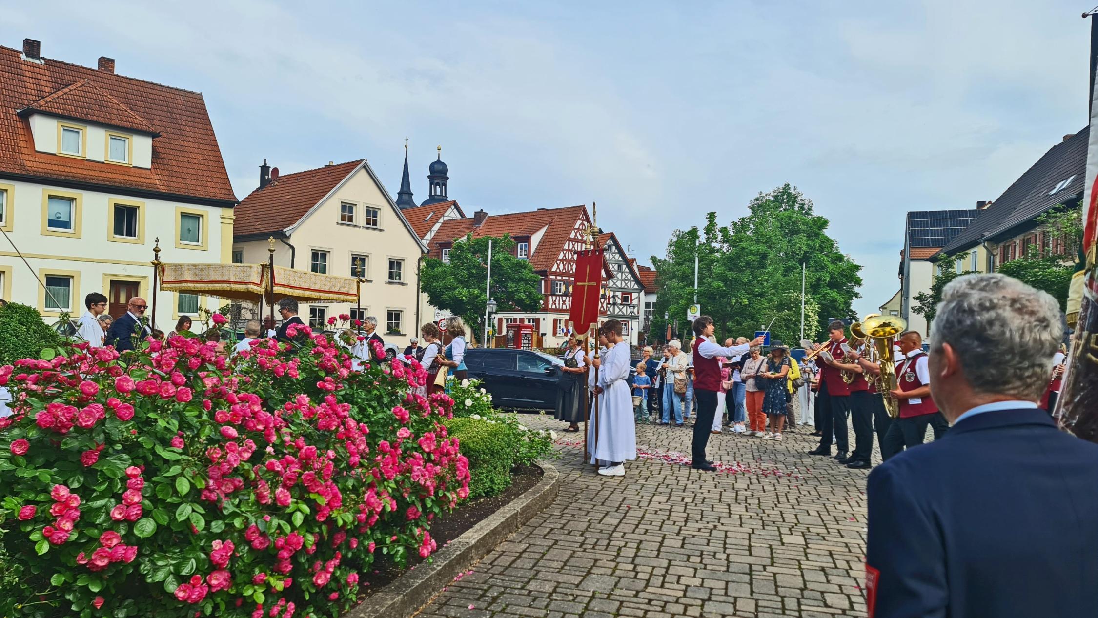 Prozession am Marktplatz