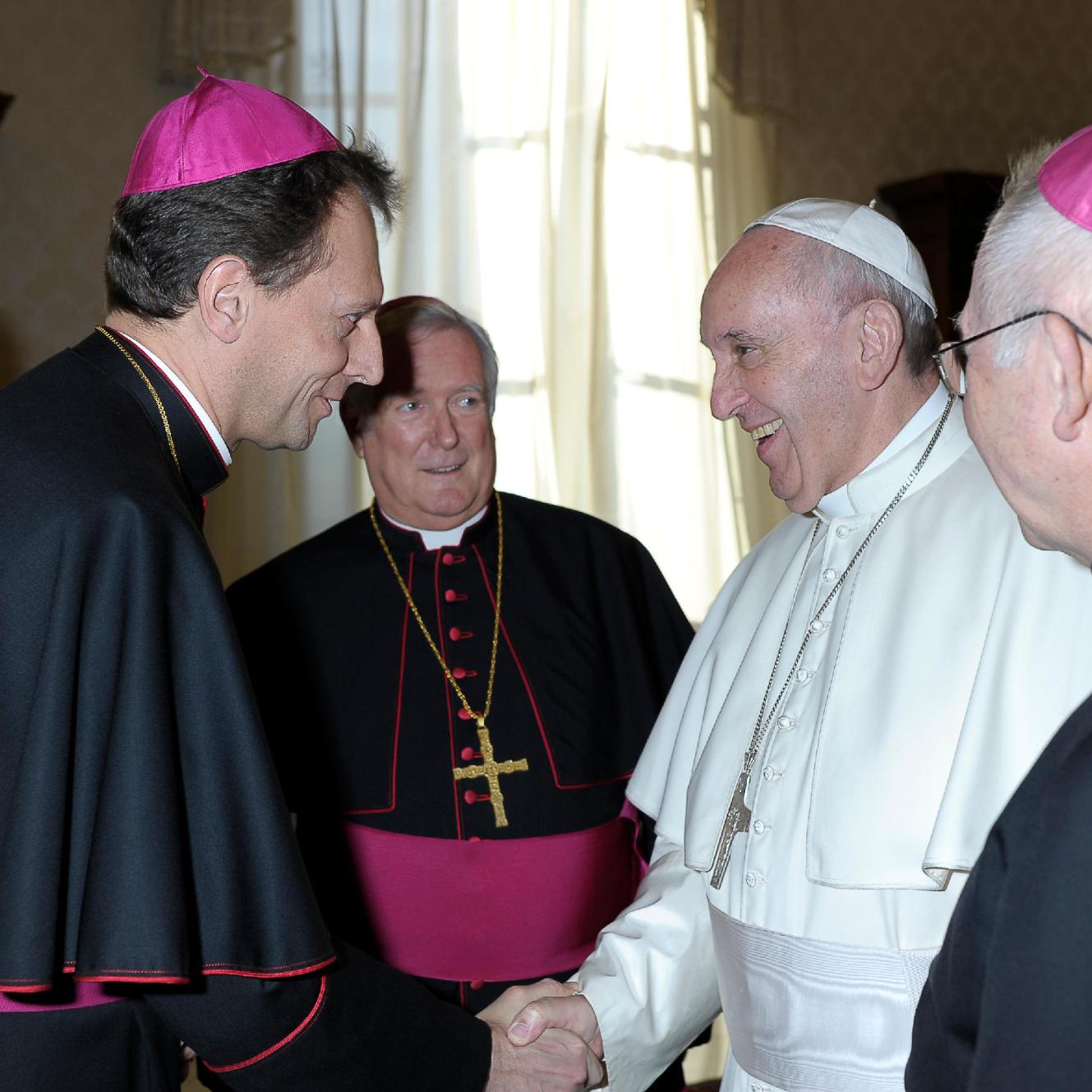 Papst Franziskus und EB Herwig Gössl