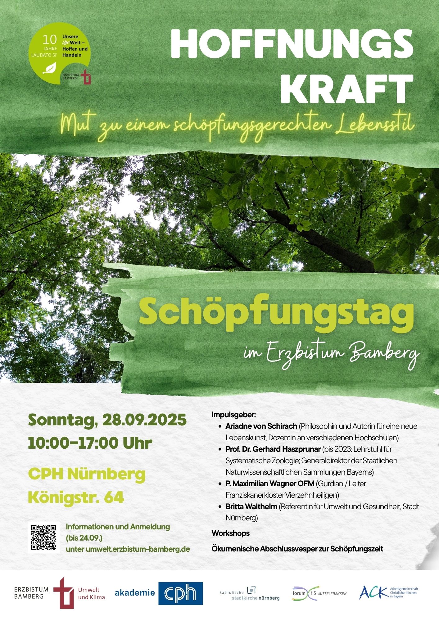 Save the Date Schöpfungstag