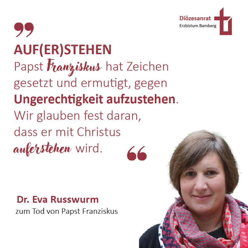 Zum Tod von Papst Franziskus